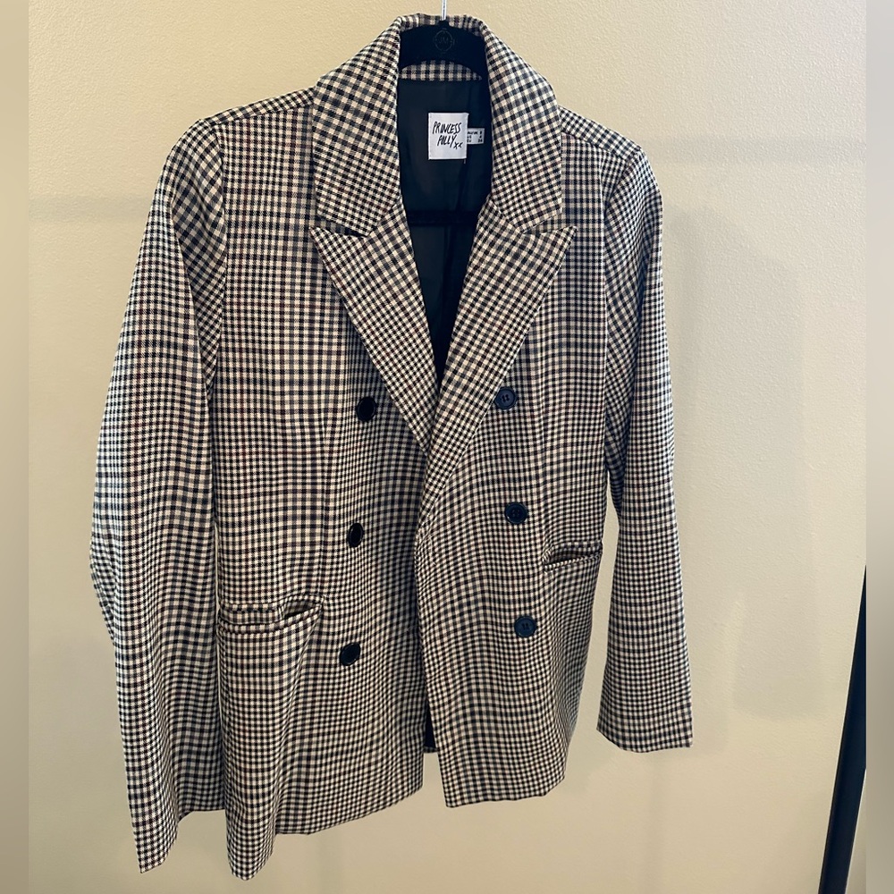 Princess Polly Mrs Nancy Blazer Beige US 4